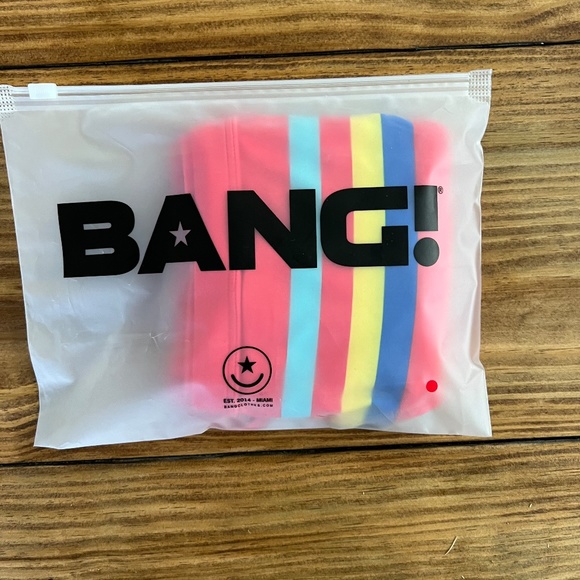 NWT BANG! MIAMI STRIPE'A'POSE ROUX - SWIM BRIEF - Picture 4 of 4